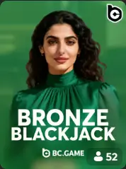 Bronze Blackjack BC Game Sesel game cover