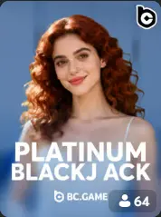 Platinum Blackjack BC Game Sesel game cover