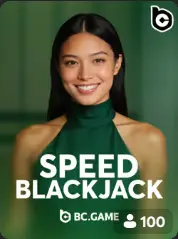 Speed Blackjack BC Game Sesel game cover