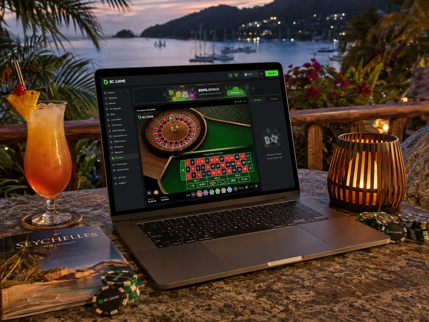 Live Casino BC Game Sesel